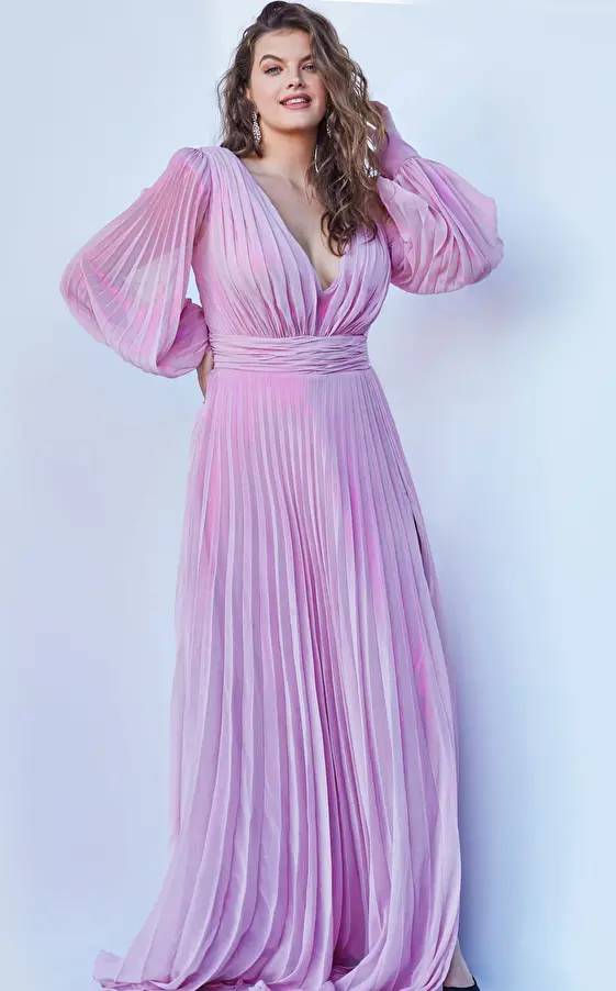 Jovani Dress 06221 | Light Pink Maxi Dress