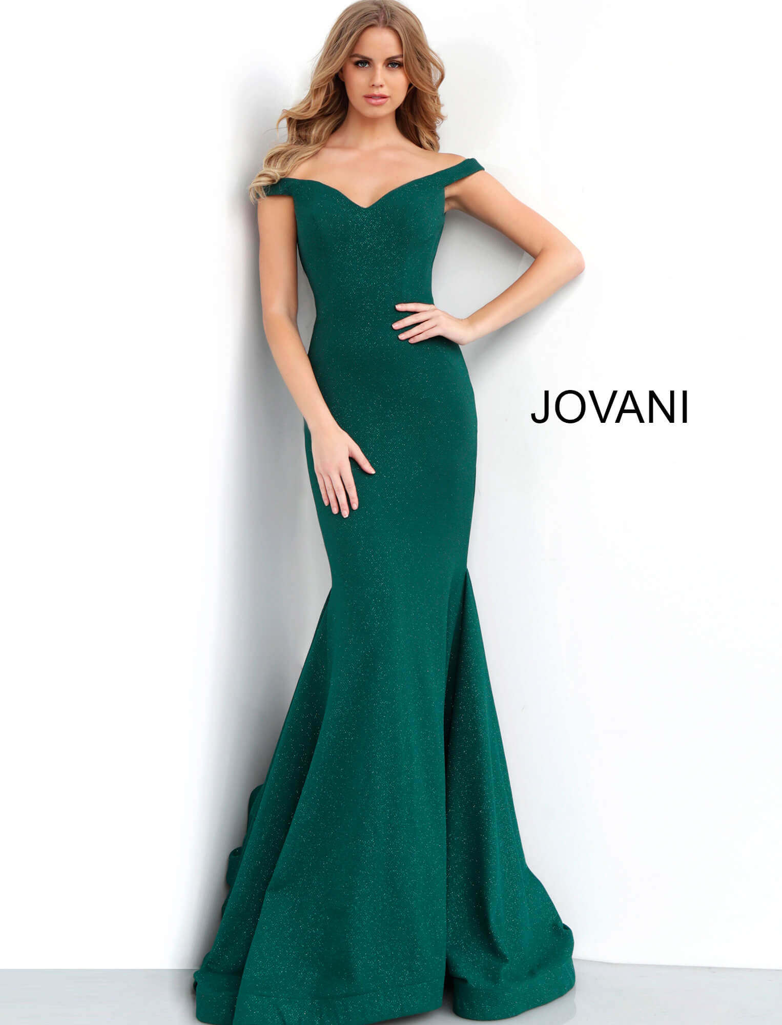 green jovani prom dress
