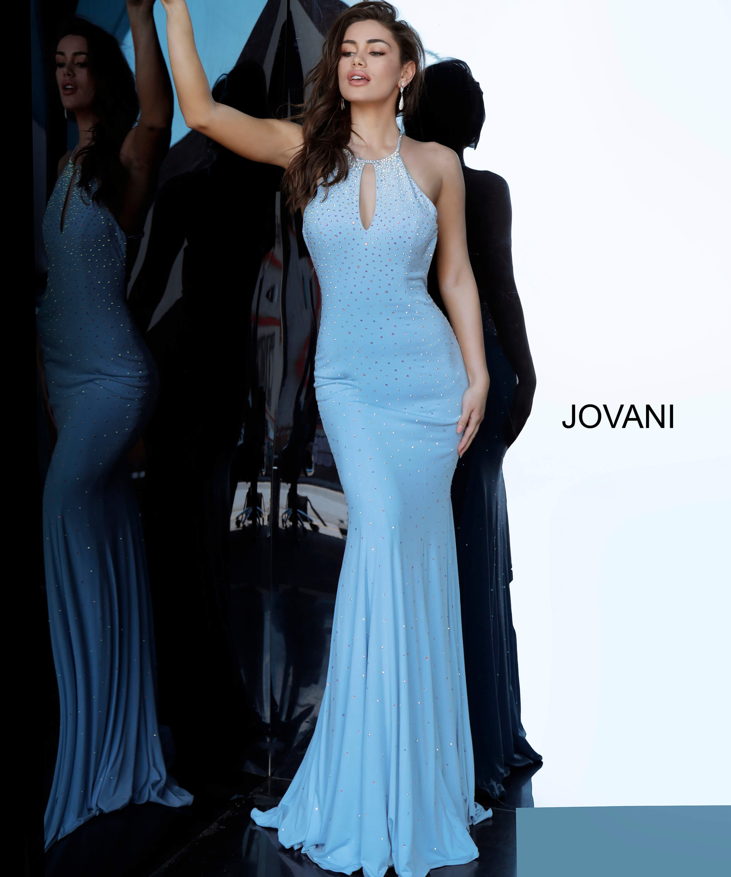 jovani beaded gown
