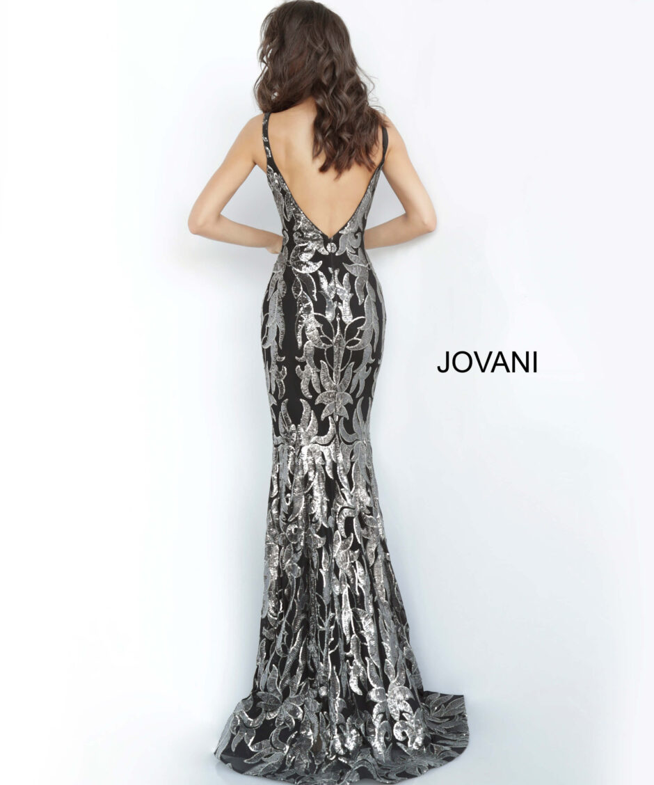 Jovani 3263 Sequin Sheath Long Dress - Jovani