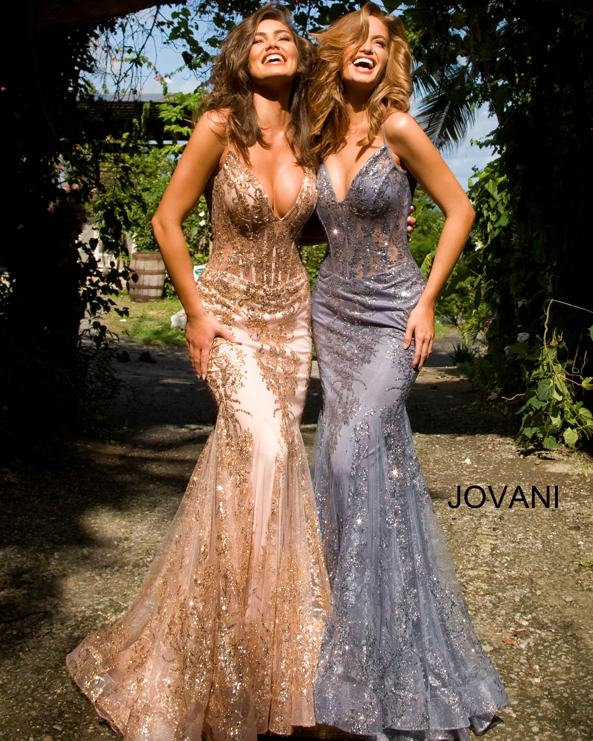 Jovani 3675 Beaded Mermaid Long Dress