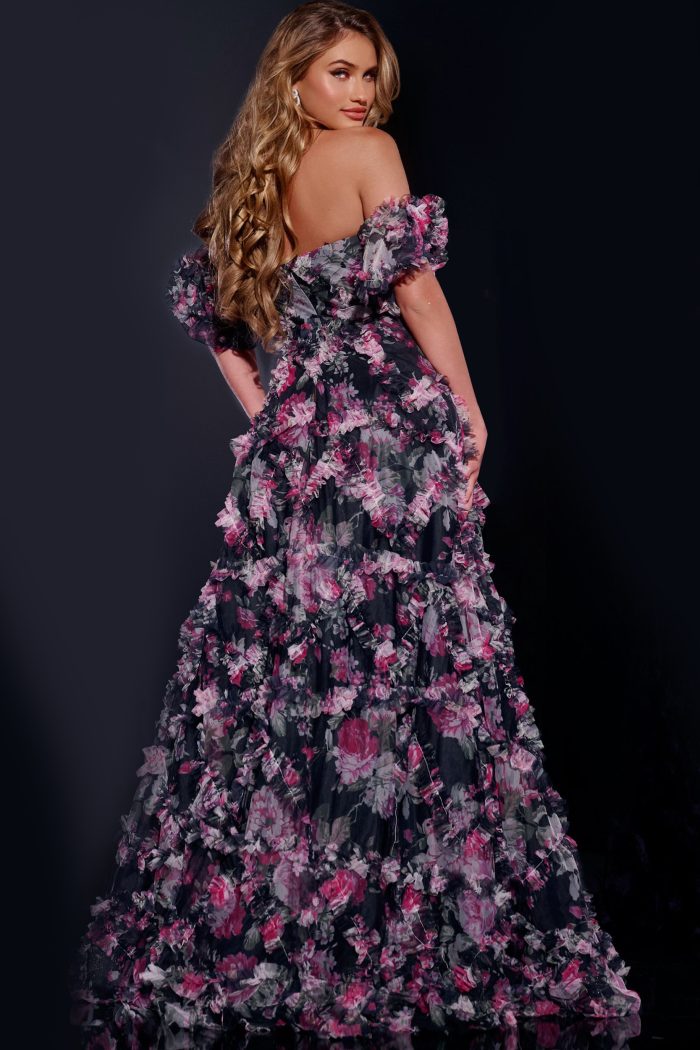 print prom dress 40331