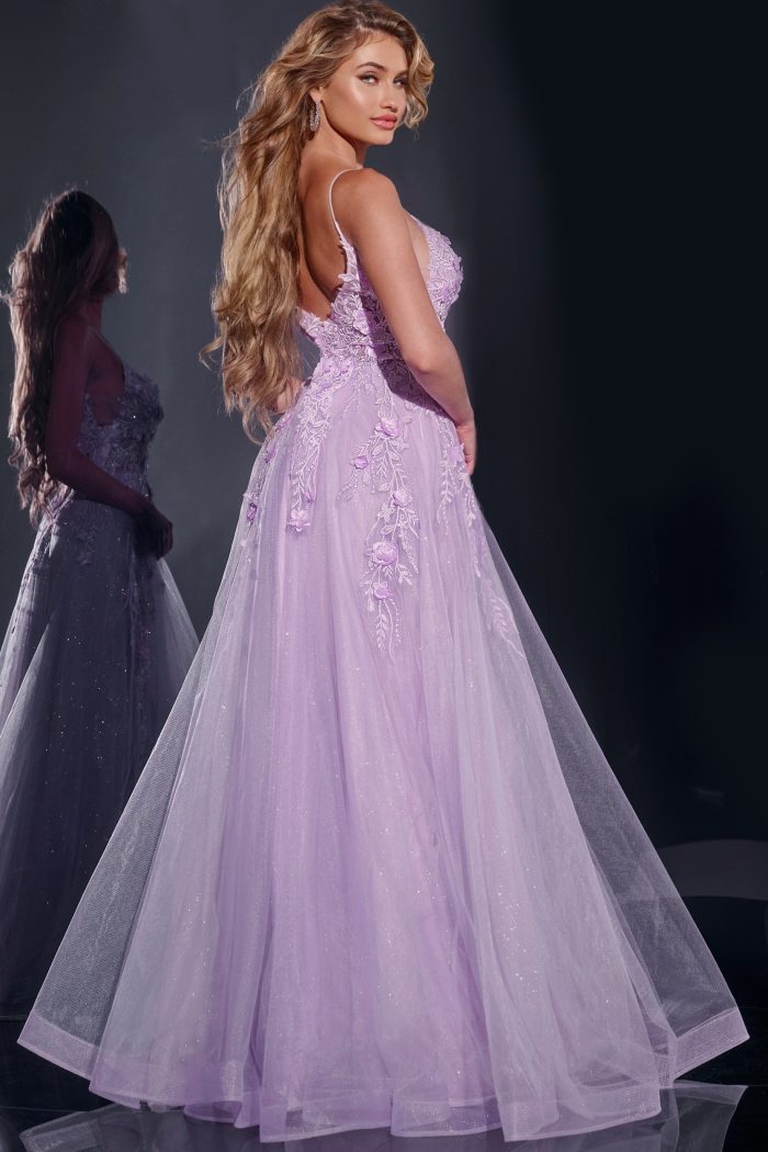 Lilac ballgown 40472