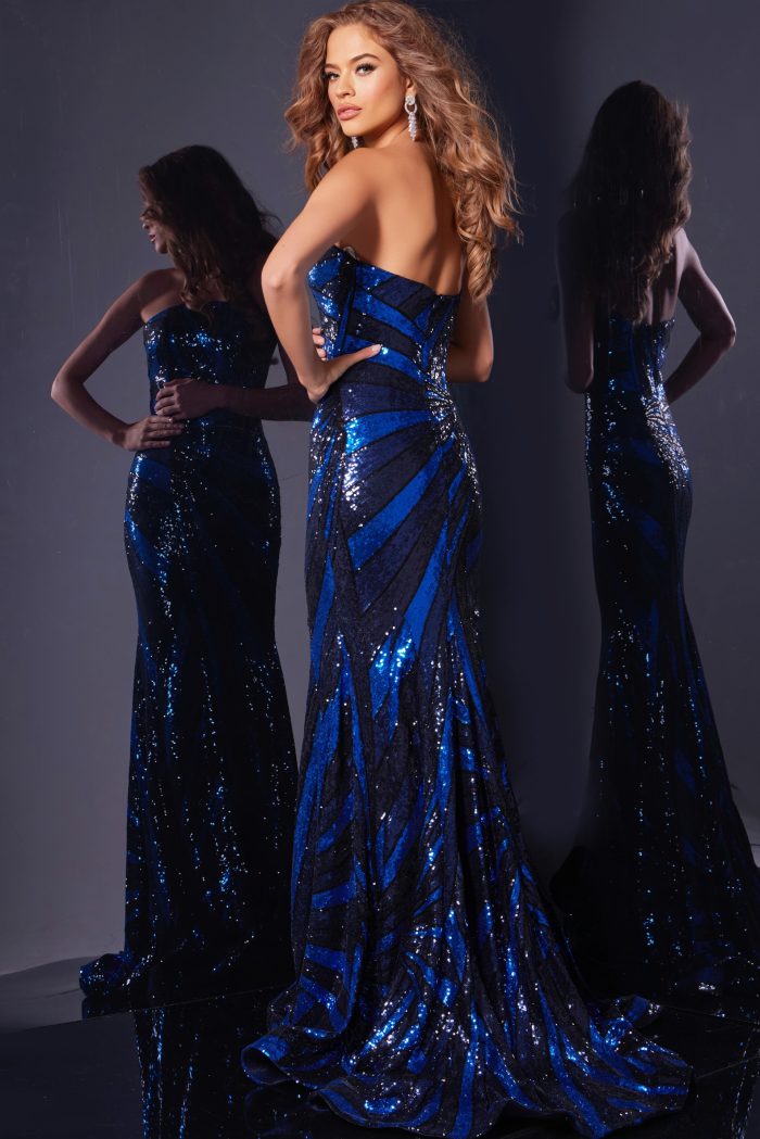 strapless mermaid dress 40765