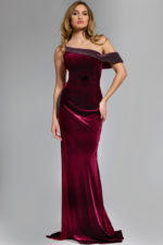 velvet long dress 42975