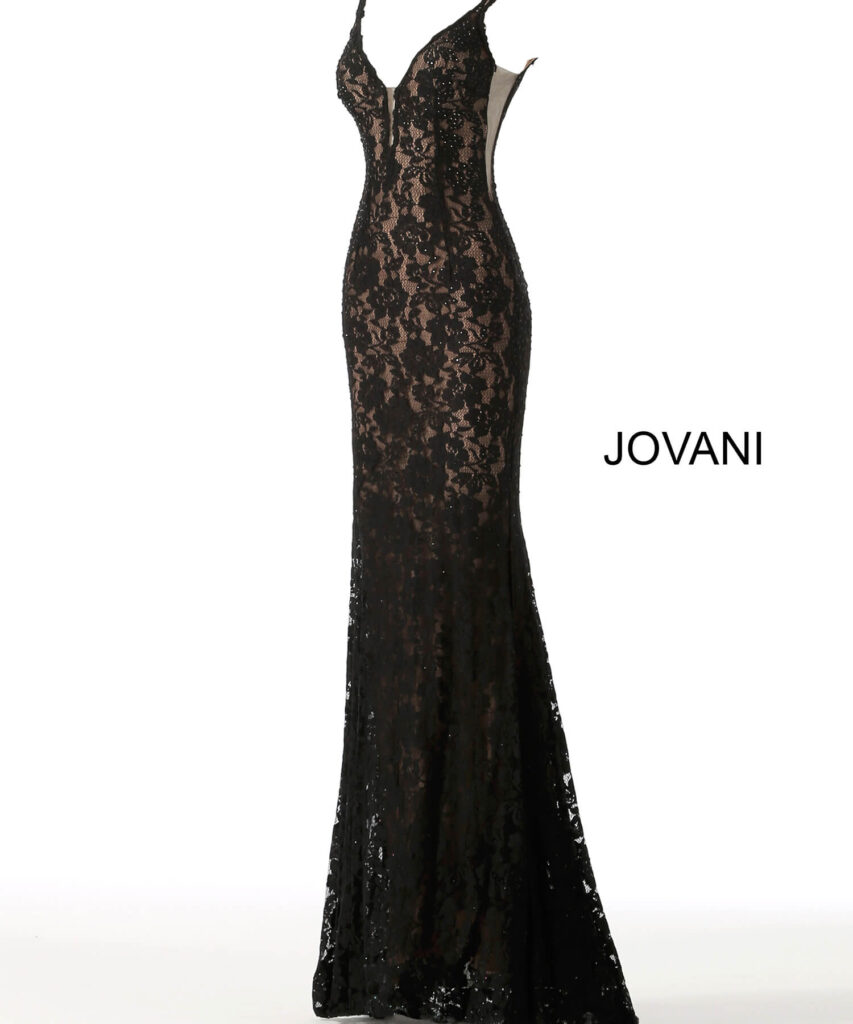 Lace Fitted Jovani Dress 48994 - Jovani