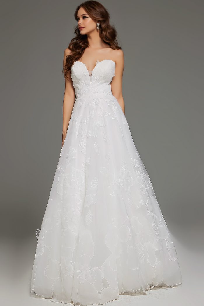 A line wedding dress JB42324